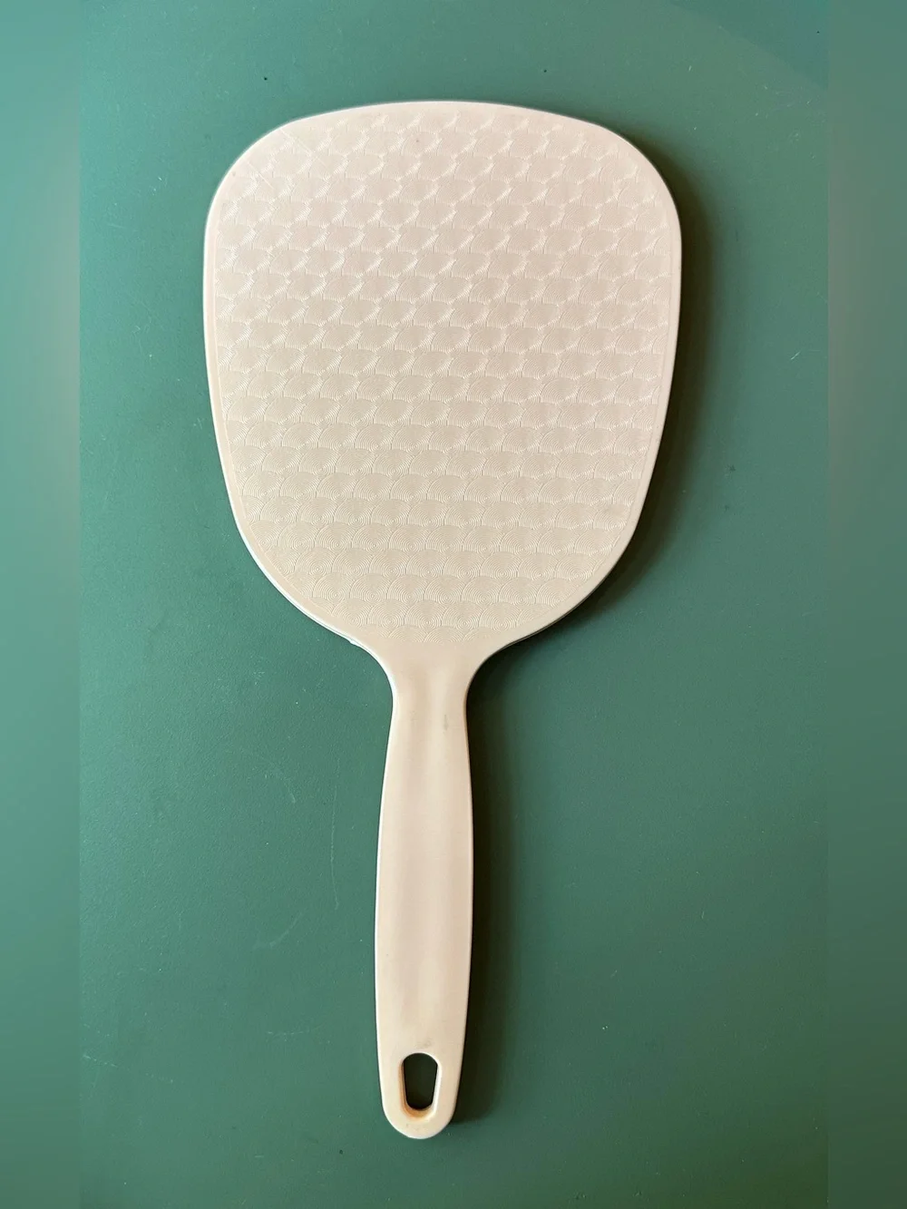 Classic, vintage, handheld makeup mirror